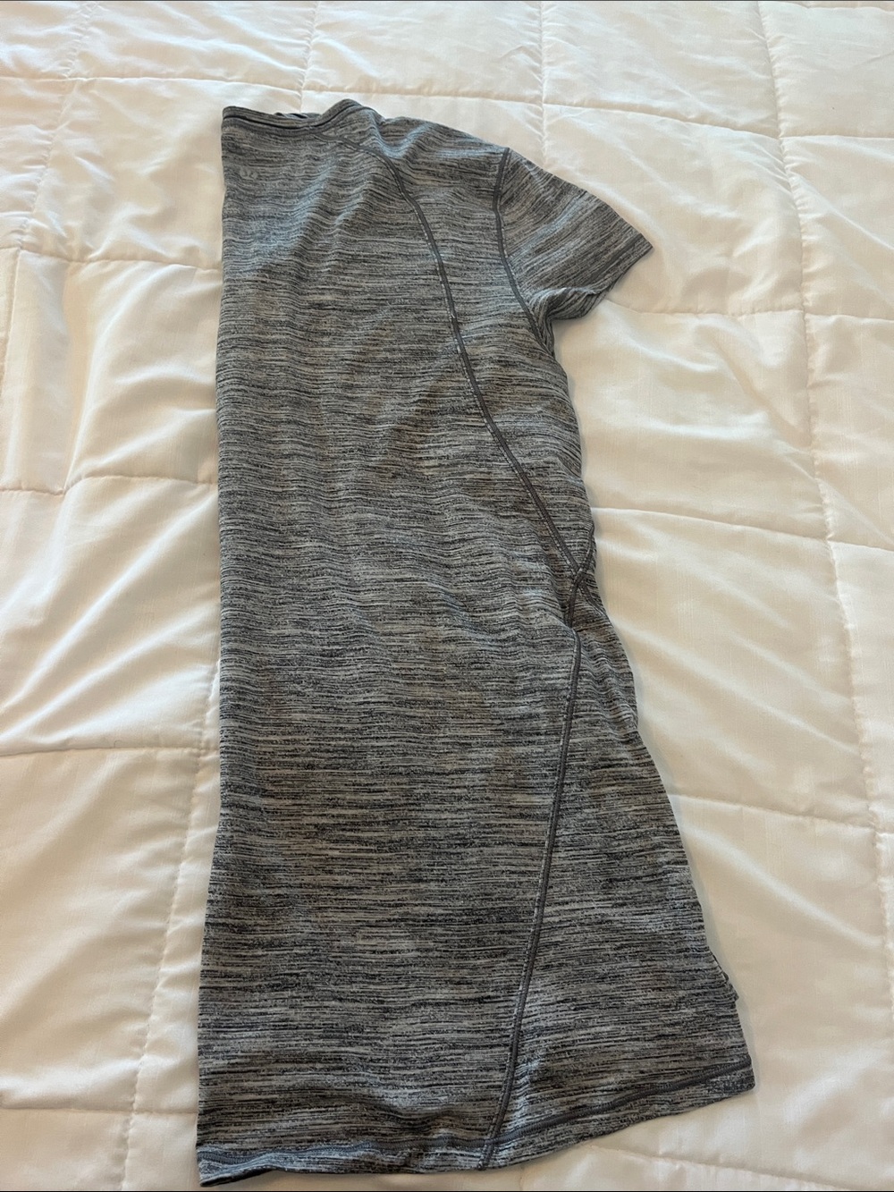 lululemon athletica Heather Gray Short-Sleeve Crewneck Tee - Picture 3 of 3